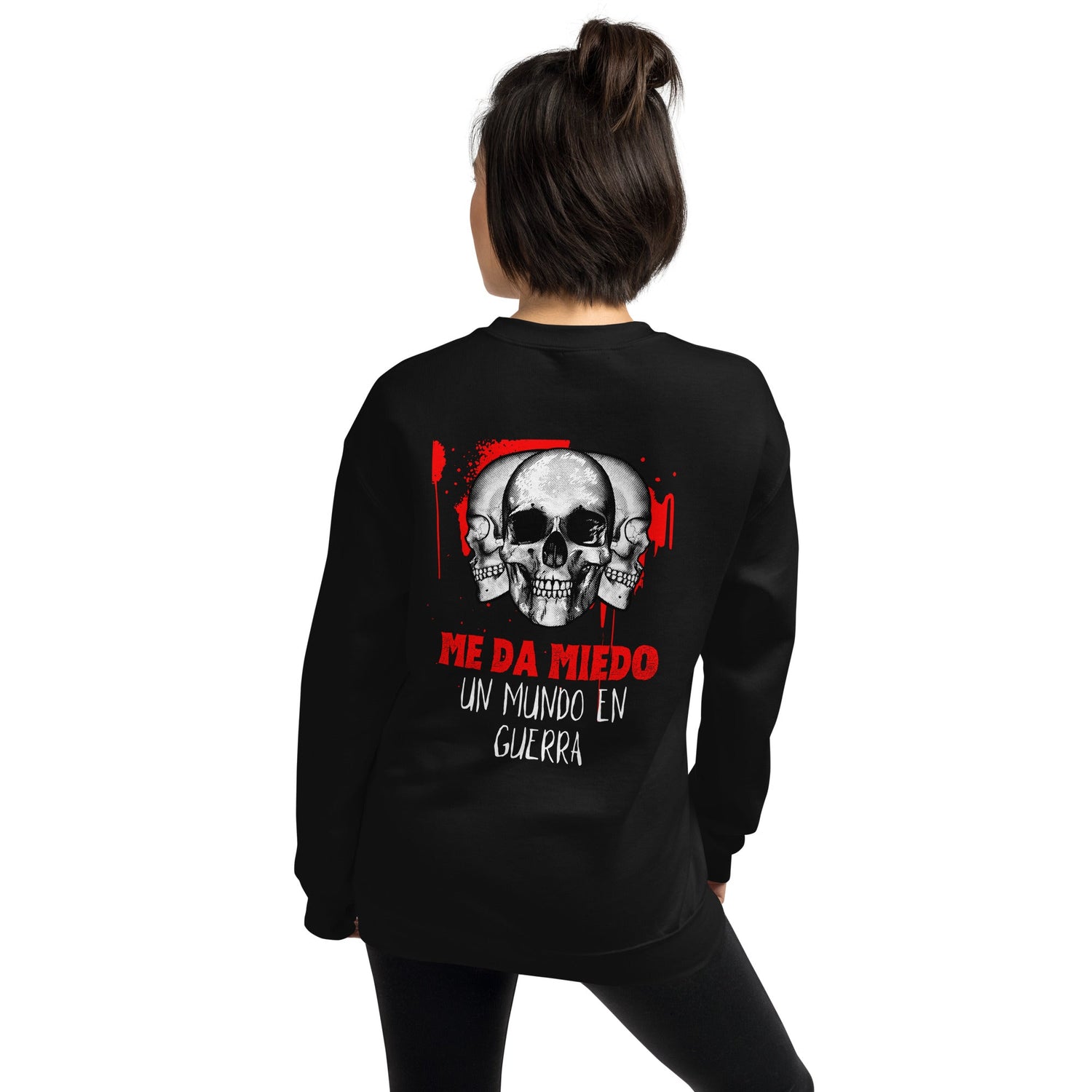 Colección MIEDO PROTESTA HALLOWEN Impresión TRASERA